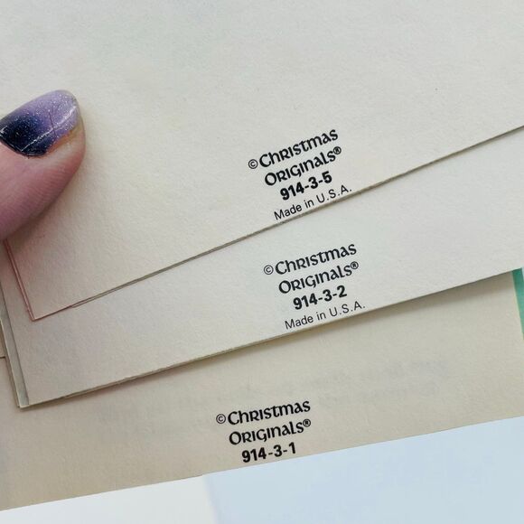 Vintage Collection of 50s Christmas Holiday Cards Artis Made in Finland MCM - Picture 5 of 6